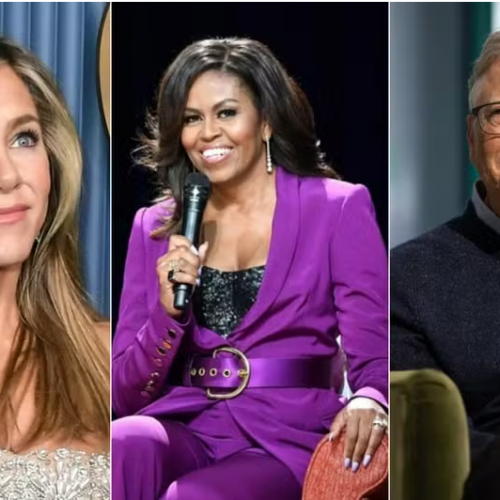 Bill Gates, Ophra, Jenifer Aniston